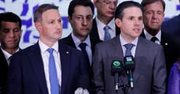 Motta convoca reunião de líderes para debater o PL Antifacção na Câmara. Reprodução: Veja