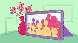 Homenagem emocionante de filha a mãe que completa 100 anos, celebrando amor e inclusão. Reprodução: Globo