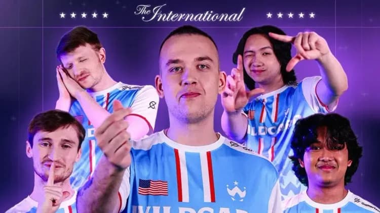 Wildcard surpreende e se classifica para TI 2025, desafiando o domínio da Shopify Rebellion. Reprodução: GosuGamers