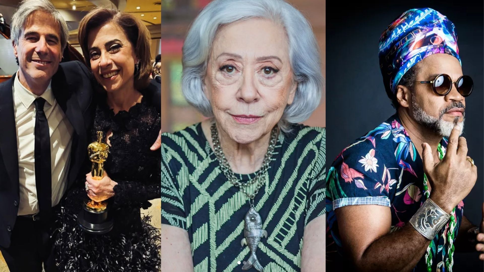 Brasil ganha 10 novos votantes no Oscar, incluindo Fernanda Torres. Reprodução: Gshow