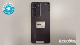 Novo celular da Realme, homologado pela Anatel, pode ser o Realme C75x. Reprodução: Felipe Freitas/Tecnoblog