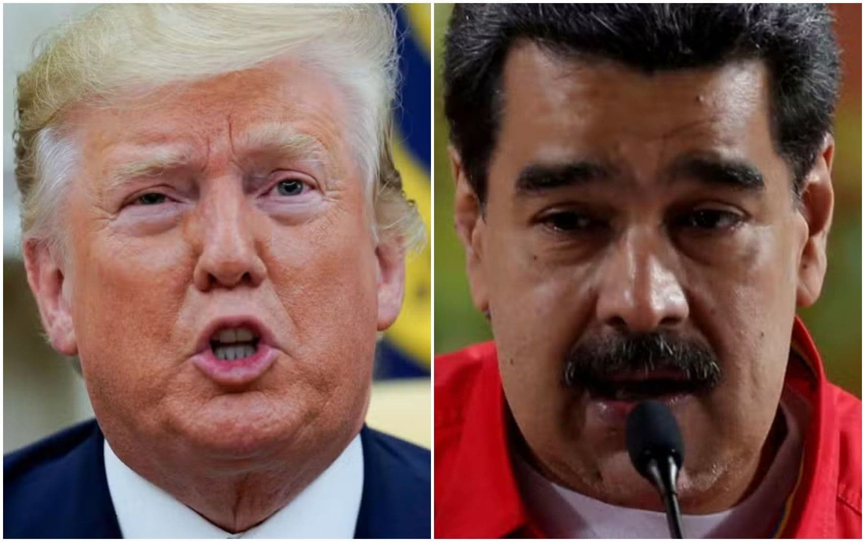 Navios de guerra dos EUA se dirigem à Venezuela, aumentando tensões com Maduro. Legenda da imagem. Reprodução: Reuters