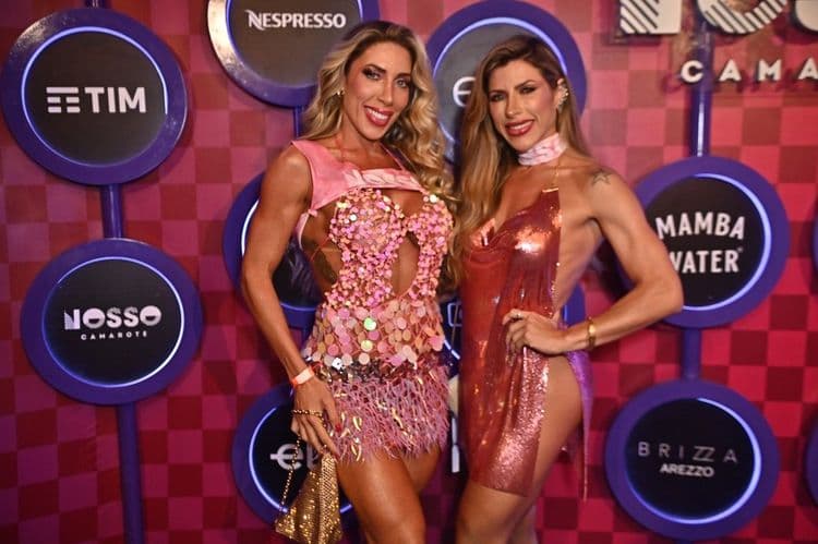 Ana Paula e Tati Minerato selam paz no Carnaval 2025