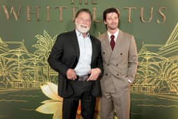 Arnold e Patrick Schwarzenegger conversam sobre atuação e família durante evento da Variety. Reprodução: Terra