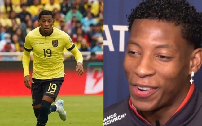 Plata, após polêmica no Flamengo, diz que vai esquecer tudo na Seleção. Reprodução: Esporte