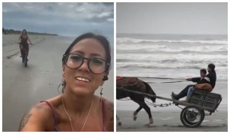 Turista Morta em Itanhaém: Charrete em Racha Desperta Revolta