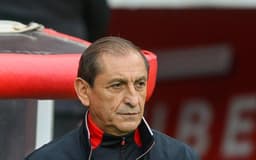 Legenda da imagem. Ramón Díaz, técnico do Internacional, faz comentário machista após empate com Bahia. Reprodução: Retorno do item 11