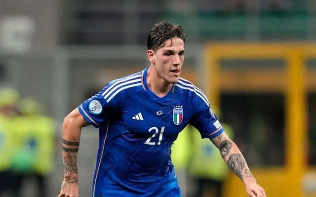 Flamengo manifesta interesse na contratação do ex-jogador da seleção italiana, Nicolò Zaniolo. Legenda da imagem. Reprodução: iG Esporte