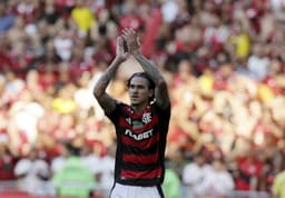 Torcida lota o Maracanã durante vitória do Flamengo sobre o adversário paulista. Reprodução: Globo