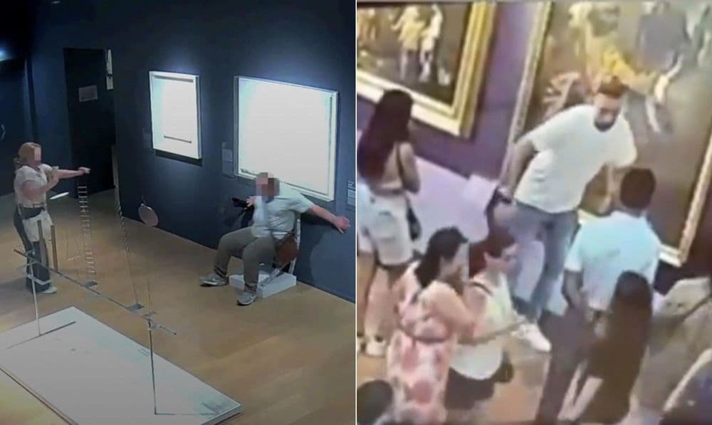 Turista acidentalmente danificou retrato do príncipe Ferdinando de Medici em museu de Florença. Reprodução: Globo