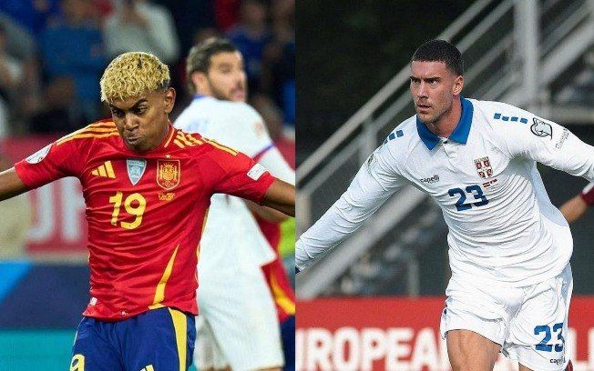[Yamal pela Espanha contra a Sérvia; confronto com palpites e onde assistir]. Reprodução: Esporte