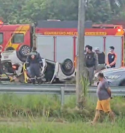 Acidente na BR-424 deixa duas pessoas mortas e duas feridas em Marechal Deodoro.; Reprodução: Redação