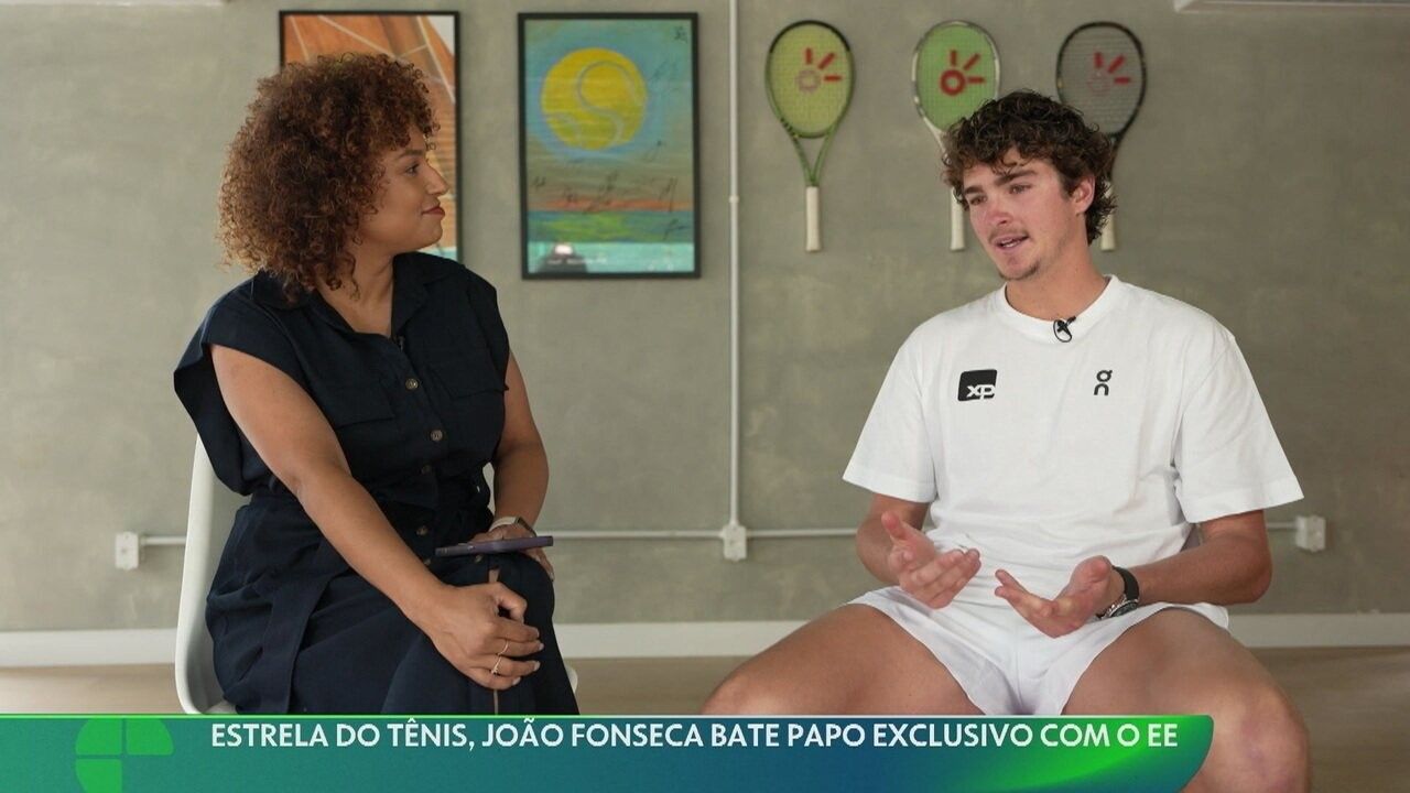 [João Fonseca, cabeça de chave 28, no Australian Open]. Reprodução: Ge