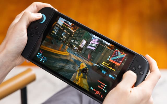 Nintendo revela novidades sobre o desempenho do Cyberpunk 2077 no Nintendo Switch 2.; Reprodução: Gizmodo