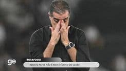Roberto Mancini menciona Botafogo em post nas redes sociais.; Reprodução: Globo