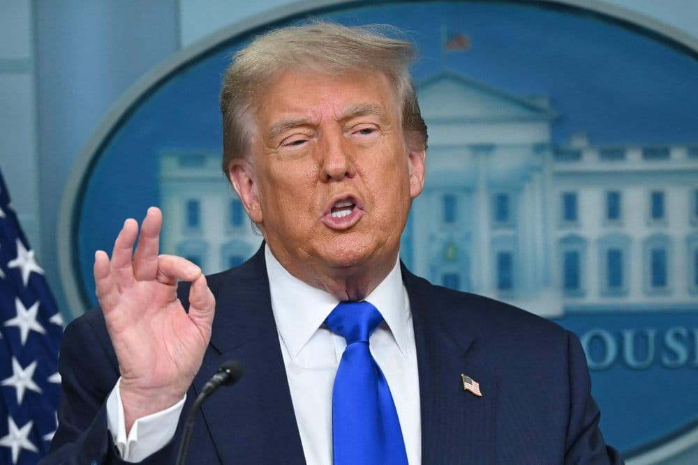 Lula critica tarifas impostas por Trump e apela ao diálogo com empresários e à OMC.; Reprodução: Globo