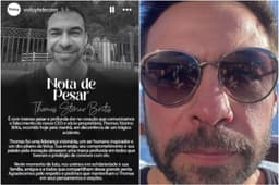 Tragédia em Boituva: paraquedista Thomas Storino Britis morre após colisão durante salto. Reprodução: Globo