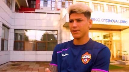 Jorge Carrascal em ação pelo Dínamo Moscou, novo alvo do Flamengo para a Copa do Mundo de Clubes. Reprodução: Globo