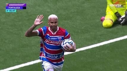 Atlético-MG empata 3–3 com Fortaleza após domínio no jogo e críticas de Sampaoli à arbitragem. Legenda da imagem. Reprodução: Retorno do item 11