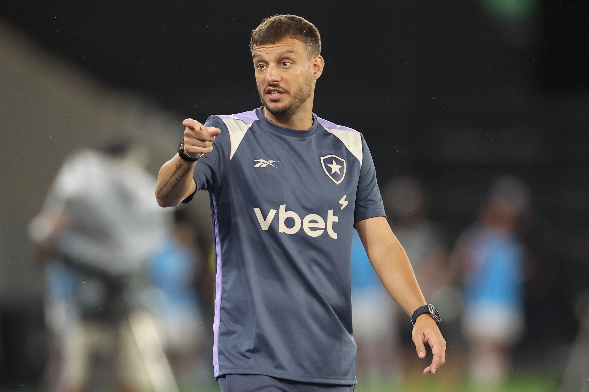 Anselmi elogia a dedicação do Botafogo e o trabalho com os jogadores. Reprodução: Ge