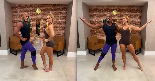 Carlinhos Salgueiro detalha aulas de samba em Virginia com foco mental.. Reprodução: Gshow