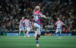 Deyverson faz hat-trick e Atlético-MG e Fortaleza empatam. Reprodução: Retorno do item 11