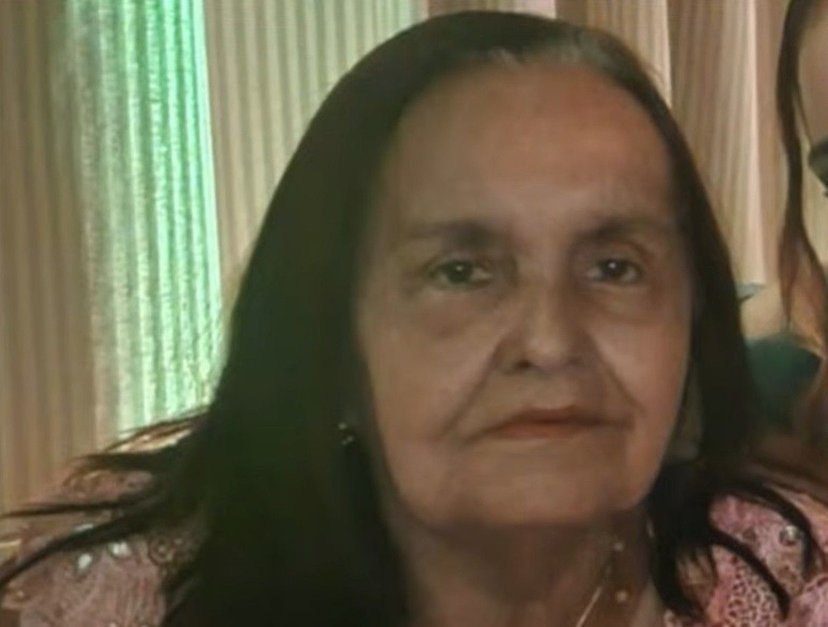 Amigo da idosa desaparecida na Grande João Pessoa diz que ela sumiu num piscar de olhos. Reprodução: G1