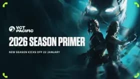 Novas equipes chegam ao Kickoff do VCT Pacific 2026 com tripla eliminação.. Reprodução: Gosugamers