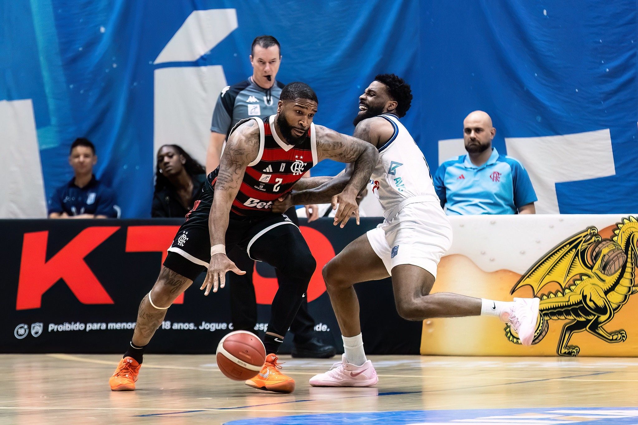 Flamengo vence o Minas e assume liderança provisória do NBB. Reprodução: Ge