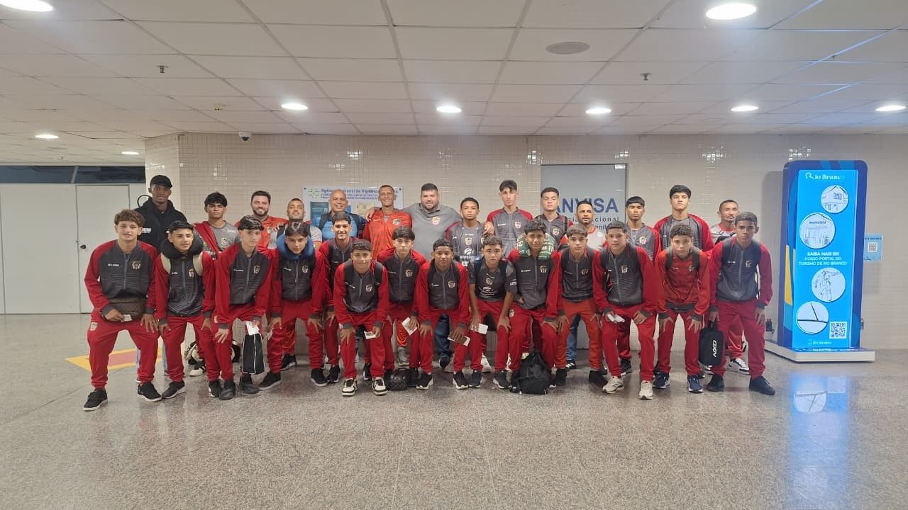Santa Cruz-AC chega no Pará às vésperas de duelo decisivo na Copa do Brasil Sub-15; veja relacionados