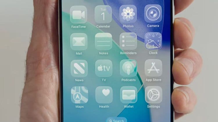 Apple revela o novo design Liquid Glass em iOS 26, sua maior reformulação dos últimos dez anos. Reprodução: Business Insider