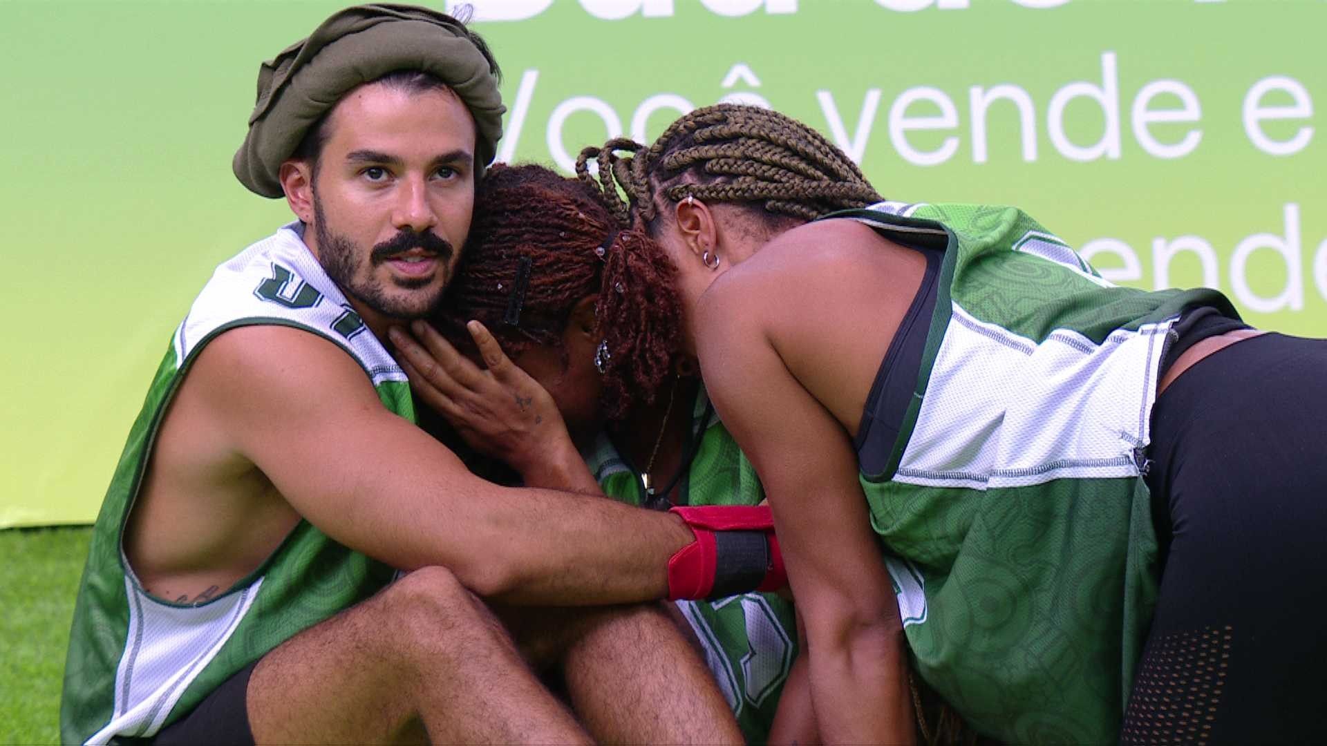 Thamiris se emociona ao falar com Camilla no BBB 25