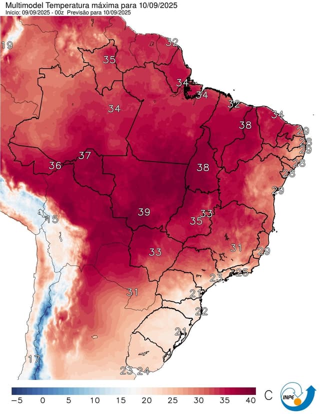 Frio intenso no Sul do Brasil; geada pode ocorrer em serras de RS, SC e PR. Reprodução: Retorno do item 11