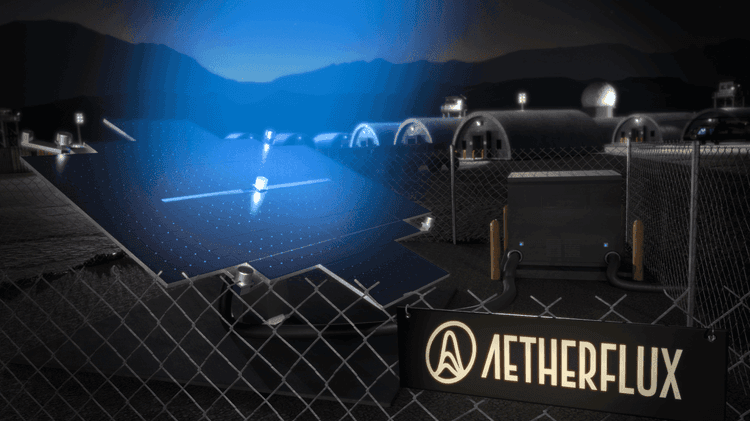 Aetherflux, startup de energia solar espacial, arrecada US$ 50 milhões em rodada de investimento. Reprodução: TechCrunch