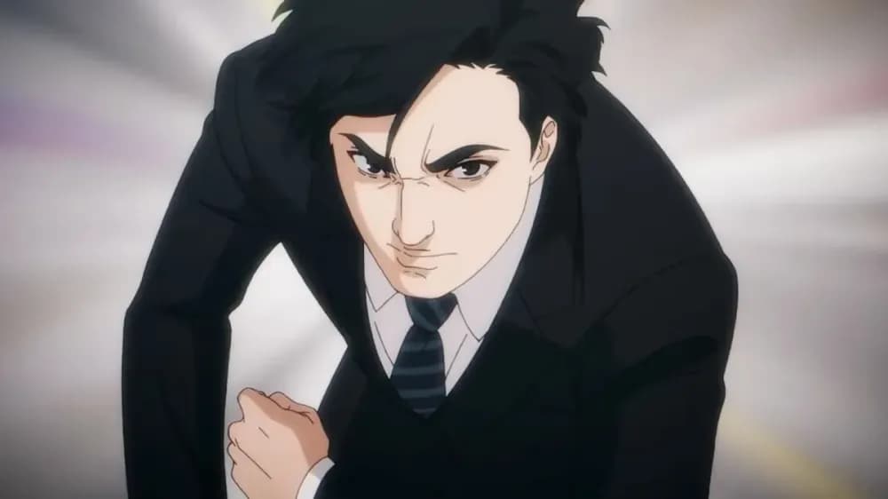Imagem do vilão campy de Persona 5 em um metrô, gerando memes na internet. Reprodução: GosuGamers
