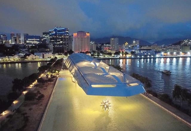 Museu do Amanhã celebra 10 anos como o mais visitado da América do Sul.. Reprodução: Oglobo