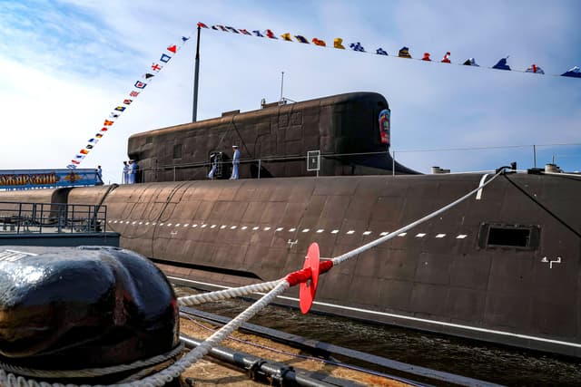Ucrânia revela informações sobre vulnerabilidades do submarino nuclear Knyaz Pozharsky. Reprodução: Business Insider