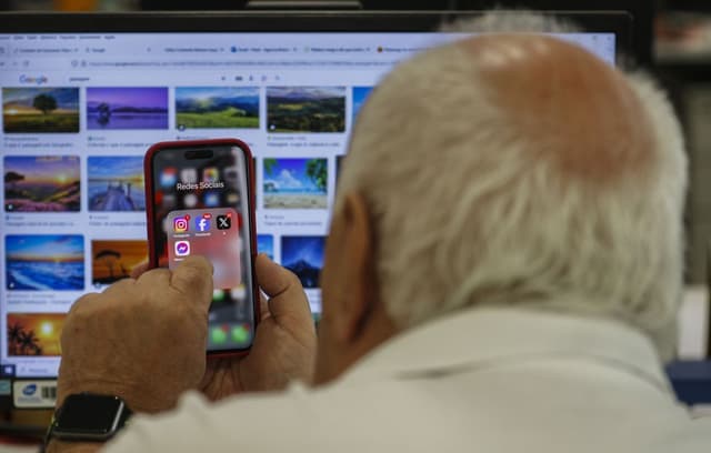 Estudo revela que quase 50% da população entre 50 e 64 anos apresenta baixo desempenho online. Reprodução: CNN Brasil