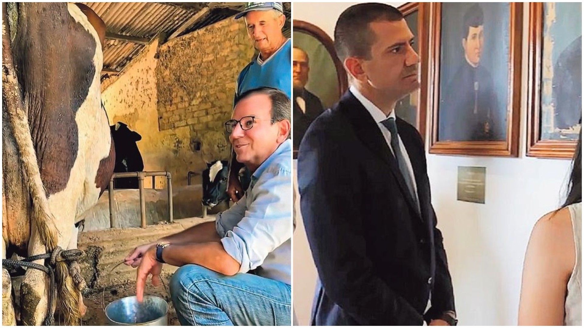 Paes e Ruas rodam o interior, entre cliques rurais e aposta no asfalto. Reprodução: Oglobo