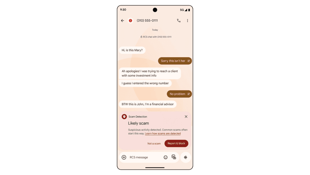 Google Inova com IA para Bloquear SMS Fraudulentos