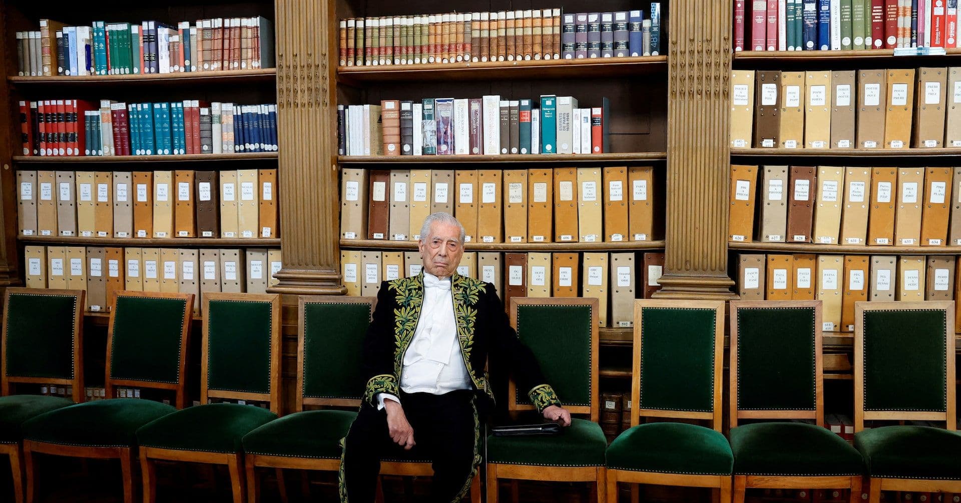 Morte do Nobel de Literatura Mario Vargas Llosa aos 89 anos em Lima. Reprodução: Reuters