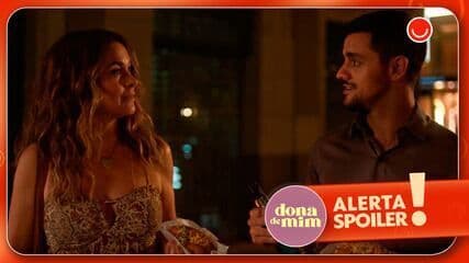 Filipa é surpreendida pela declaração de Danilo em Dona de Mim. Reprodução: Globo