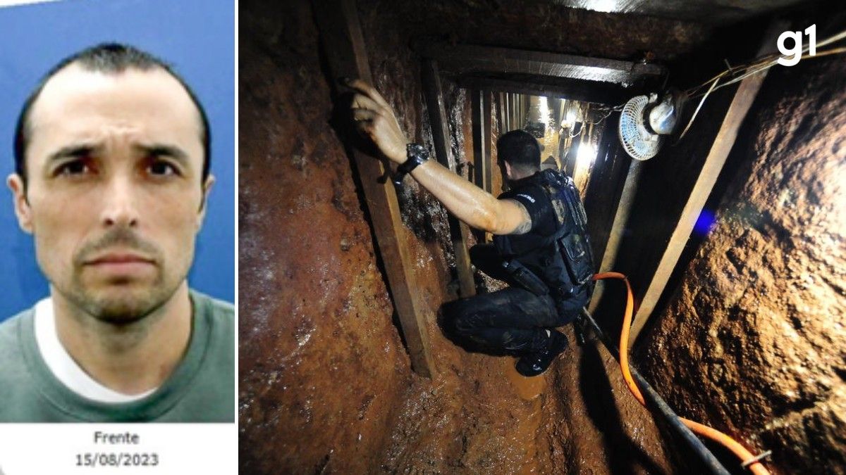 Chefe de facção do RS, condenado a 153 anos, procurado pela Interpol.. Reprodução: G1