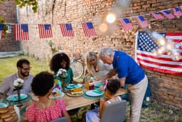 Americanos celebram o Dia da Independência, mas com festas mais modestas devido ao aumento de preços. Legenda da imagem. Reprodução: Business Insider